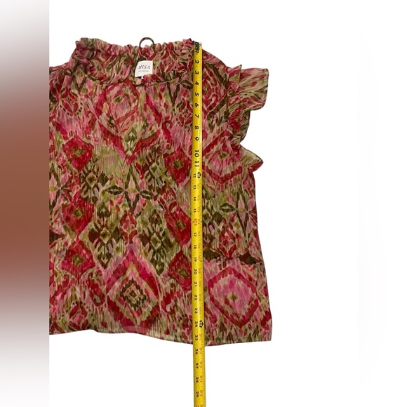 MISA Los Angeles Basia Top Summer Ikat Size:L - Picture 7 of 9